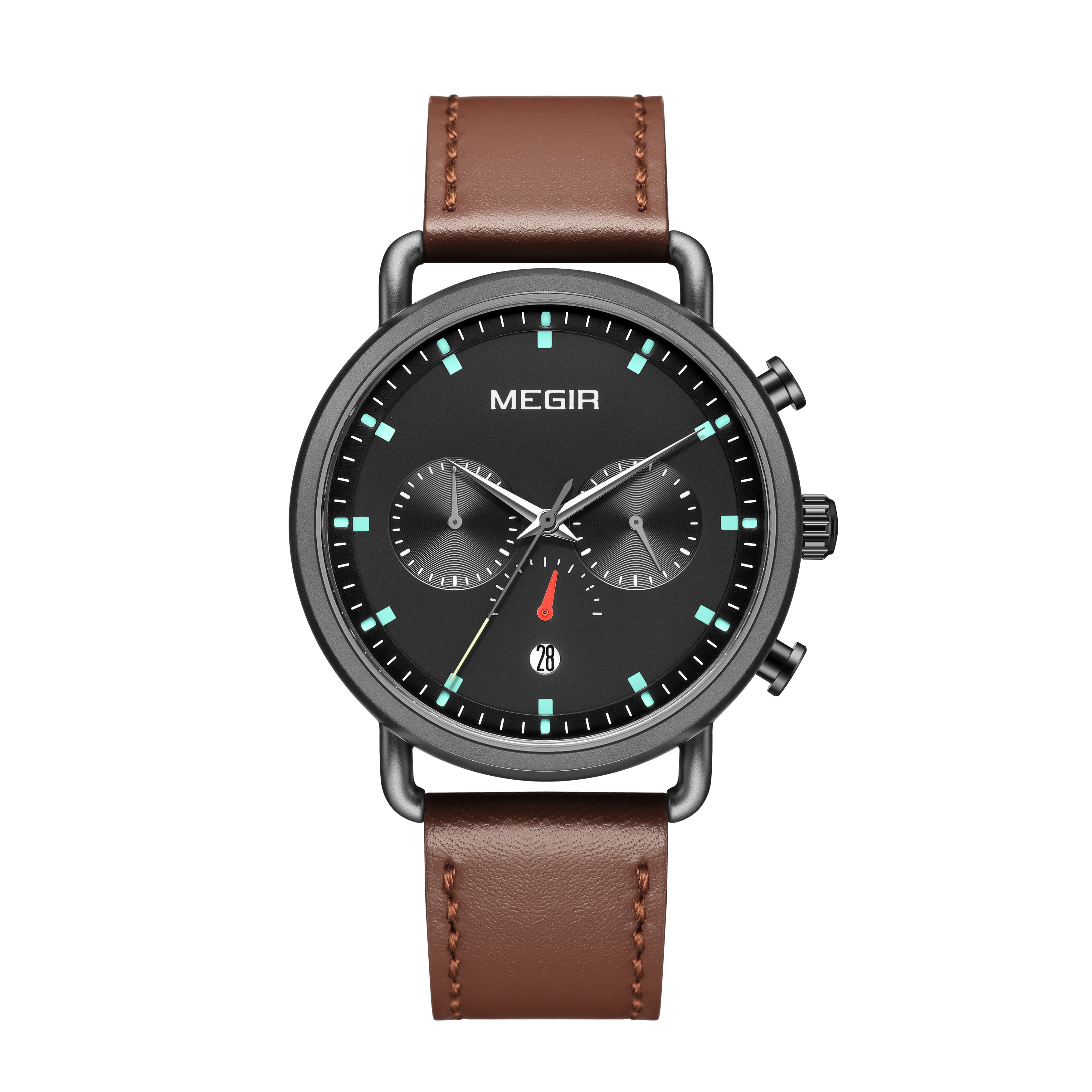 MEGIR Men Watch Top Brand Fashion Casual Quartz Watches Waterproof Date Man Sports Military Wristwatch Clock Relogio Masculino