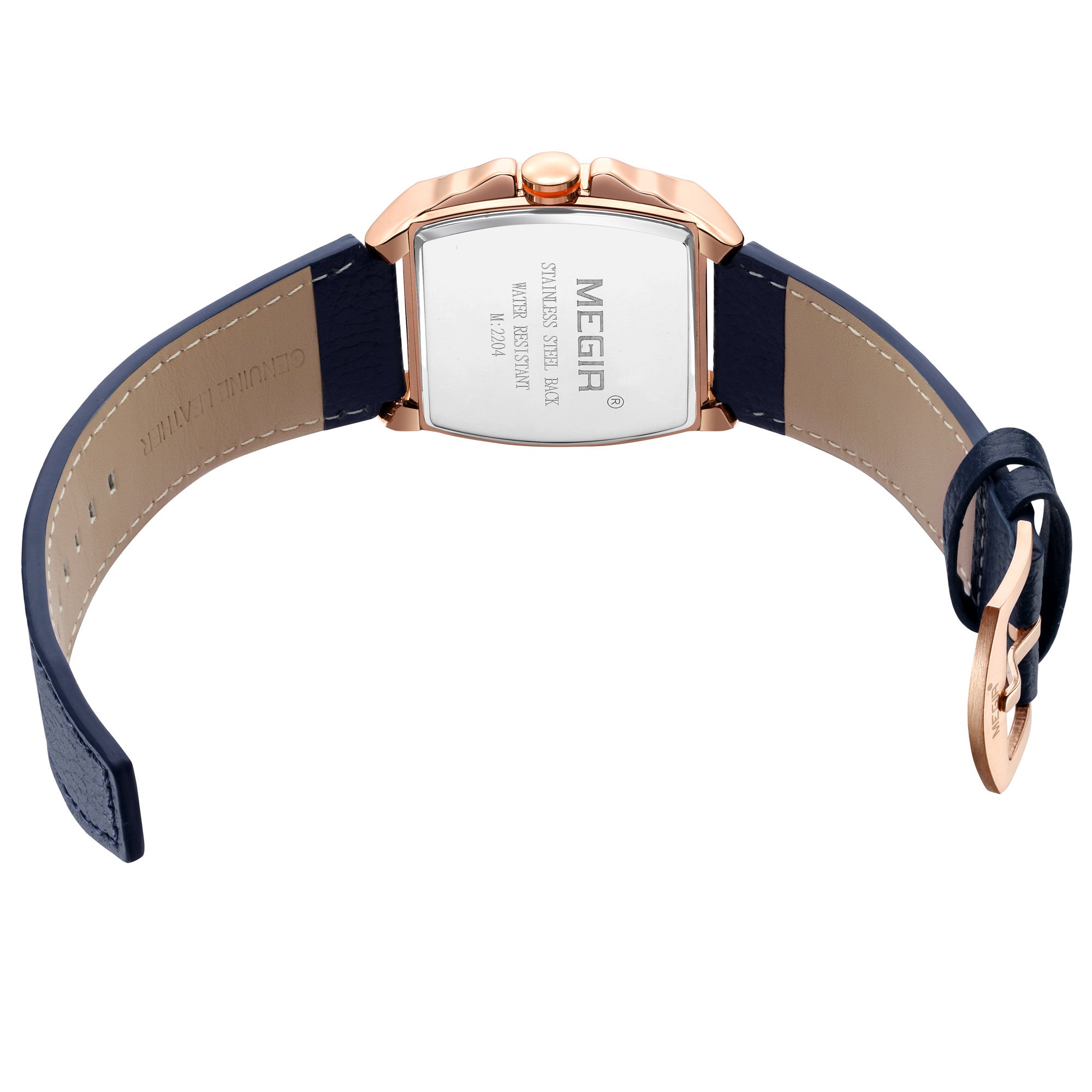 MEGIR Fashion Mens Watches Brand Luxury Waterproof Military WristWatch Leather Sport Quartz Date Weeds Clock Reloj Hombre-13