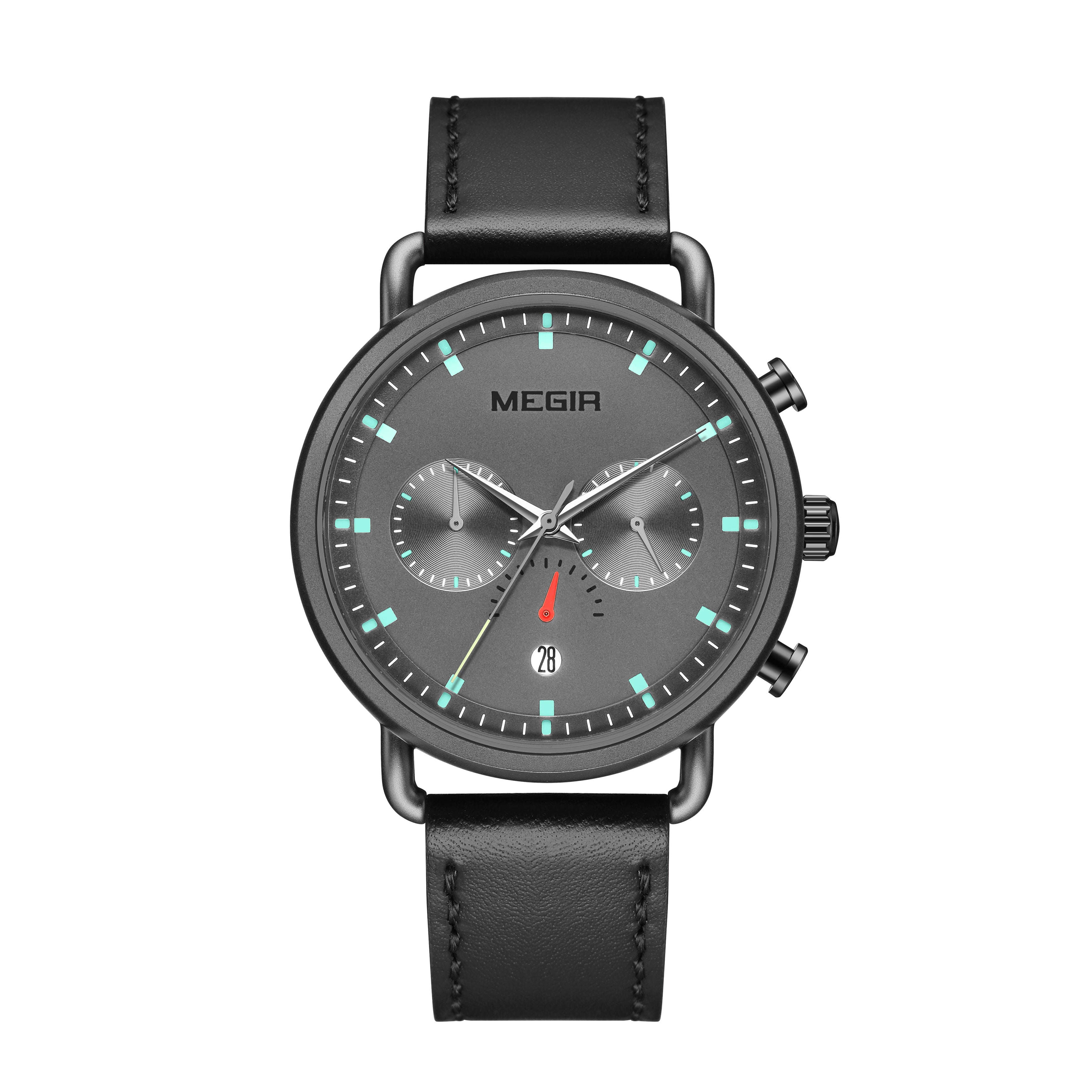 MEGIR Men Watch Top Brand Fashion Casual Quartz Watches Waterproof Date Man Sports Military Wristwatch Clock Relogio Masculino