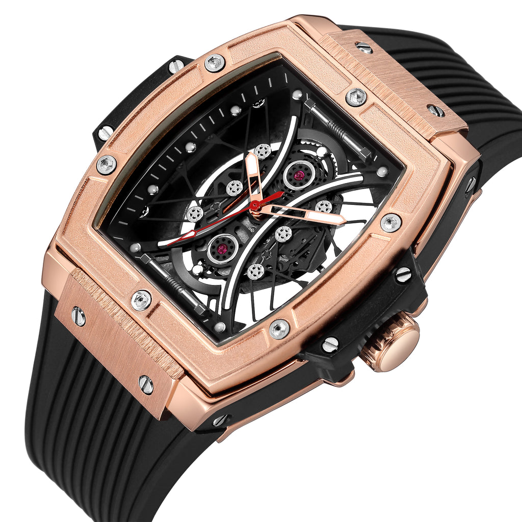 RUIMAS Reloj Hombre Fashion Brand Men Silicone Strap Watches Quartz Casual Wrist Watches Clock Waterproof Sport Montre Homme 334-8