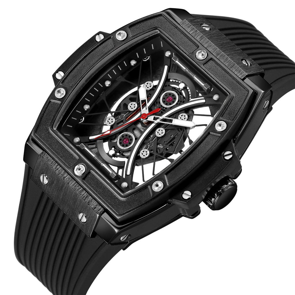 RUIMAS Reloj Hombre Fashion Brand Men Silicone Strap Watches Quartz Casual Wrist Watches Clock Waterproof Sport Montre Homme 334-10